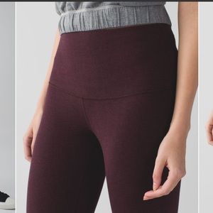 lululemon high rise wunder under cotton size 4 EUC